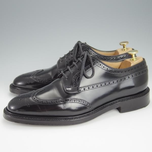 極上★チャーチ 90F/UK9【定価￥137,500-★グラフトン/GRAFTON】173ラスト/ポリッシュドバインダーカーフ/フルブローグ/Church's★h234