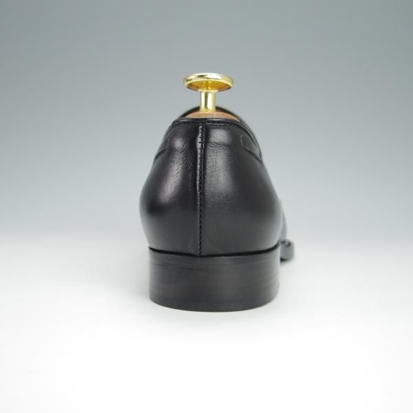 未使用★(伊)エルメネジルド・ゼニア(レディース) SIZE 37【★タッセルローファー】カーフ/黒/Ermenegildo Zegna★h235