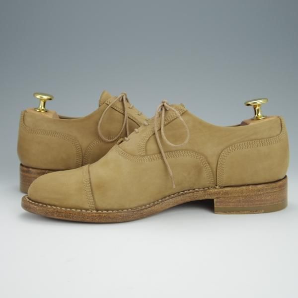 美品★(仏)サルトル(レディース) SIZE 36【定価￥85,320-★ブラックラピド製法/ストレートチップ】ヌバック/薄茶/SARTORE★h237