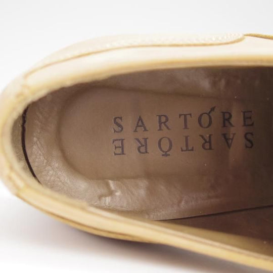 美品★(仏)サルトル(レディース) SIZE 36【定価￥85,320-★ブラックラピド製法/ストレートチップ】ヌバック/薄茶/SARTORE★h237