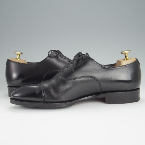 美品★(スペイン製)CARMINA/カルミナ SIZE 6.5【モデル定価￥72,600-★MEERMIN別注/80236】SIMPSOMラスト/ストレートチップ/黒★h238