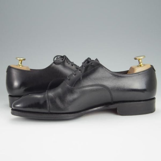 美品★(スペイン製)CARMINA/カルミナ SIZE 6.5【モデル定価￥72,600-★MEERMIN別注/80236】SIMPSOMラスト/ストレートチップ/黒★h238