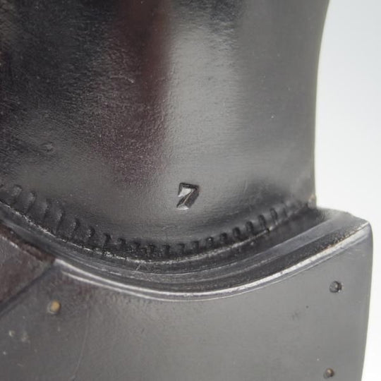 未使用★(伊)エンツォ・ボナフェ SIZE 7【ハンドソーンウェルテッド製法★MAGNUM別注/フルブローグ】カーフ/黒/メンズ/Enzo Bonafe★h249