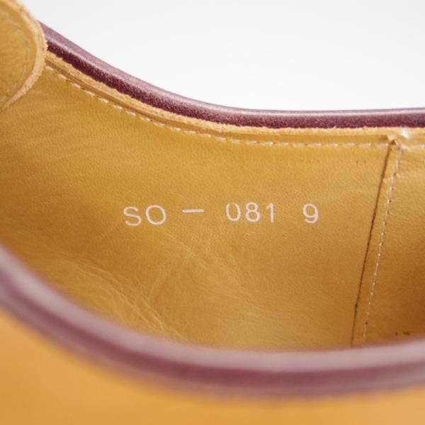 極上★(熊本)ソニックラブ SIZE 9【ウイスキー系色コードバン×赤茶コンビ★グッドイヤーウェルテッド製法】サドルシューズ/SONIC LAB★h250