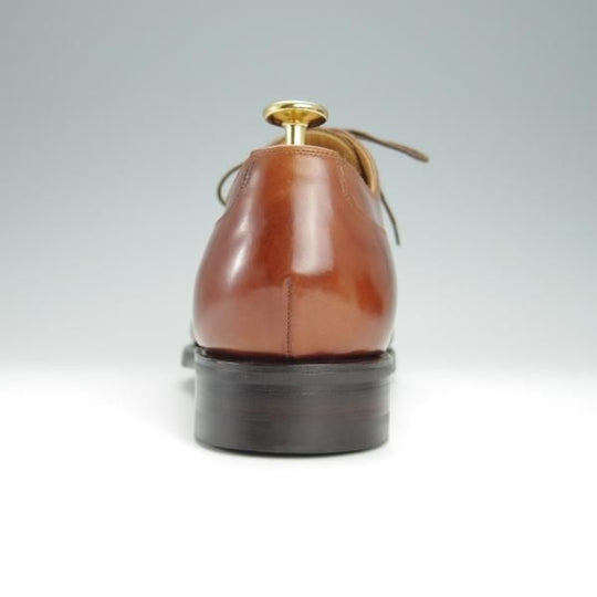 極美品★(スペイン製)YANKO/ヤンコ SIZE 7【グッドイヤーウェルテッド製法★Uチップ/104632】カーフ/茶/メンズ★h252