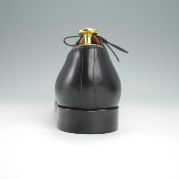 未使用★(伊)サントーニ SIZE 7.5【★ストレートチップ/9685】カーフ/黒/メンズ/Santoni★h253