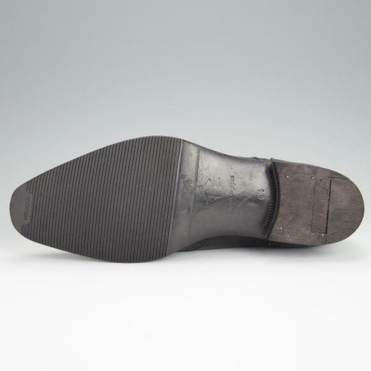 極上★三陽山長 SIZE 6.5【タッセル付き★ダービーシューズ/R309ラスト】カーフ/黒/メンズ/SanyoYamacho★h254