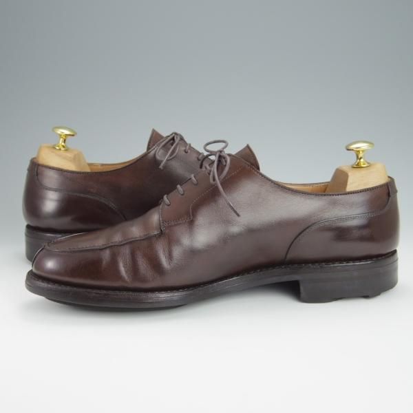 ★クロケット&ジョーンズ 8.5E【現行定価￥88,000-★モールトン/MORETON】リッジウェイソール/カーフ/濃茶/メンズ/Crockett&Jones★h260