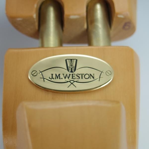 極上★J.M.ウェストン SIZE 6【★純正シューツリー/041L】木製シューキーパー/Weston/ウエストン★h282