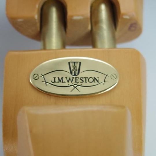 極上★J.M.ウェストン SIZE 6【★純正シューツリー/041L】木製シューキーパー/Weston/ウエストン★h282