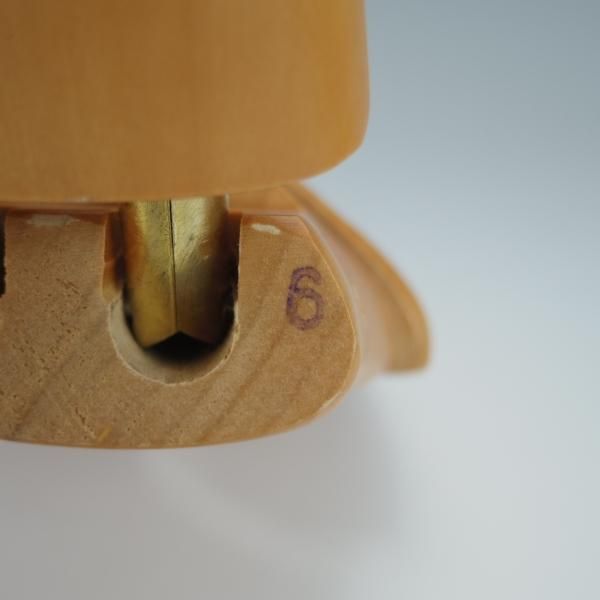 極上★J.M.ウェストン SIZE 6【★純正シューツリー/041L】木製シューキーパー/Weston/ウエストン★h282