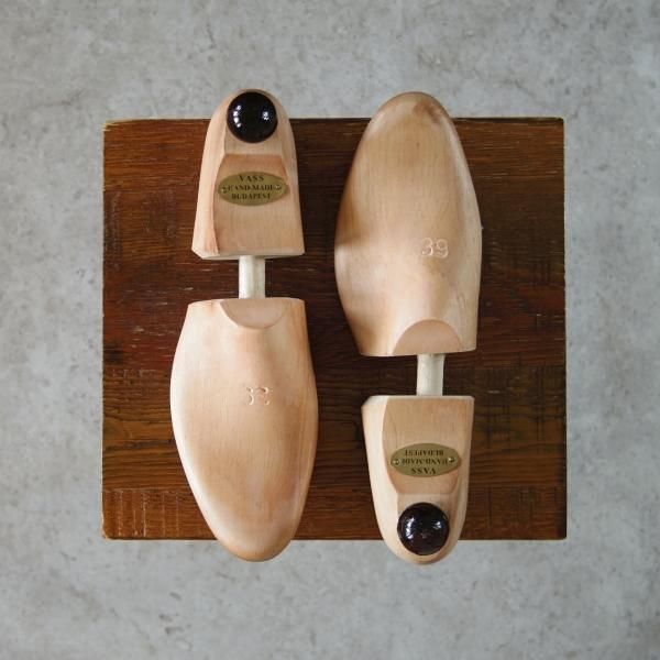 ★(東欧)VASS/ヴァーシュ SIZE 39【貴重★純正シューツリー/ブダペストラスト】BPラスト/木製シューキーパー/メンズ★h283