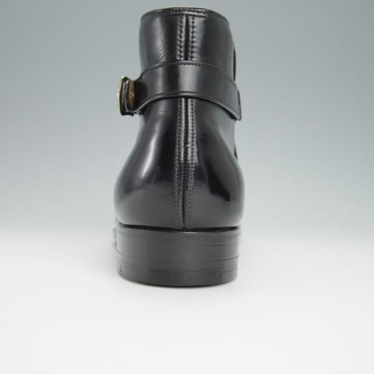 ほぼ未使用★チャーチ 65E/UK6.5【旧チャーチ★3都市ロゴ時代のジョッパーブーツ/黒】54ラスト/銀座ヨシノヤ別注/カーフ/Church's★h263