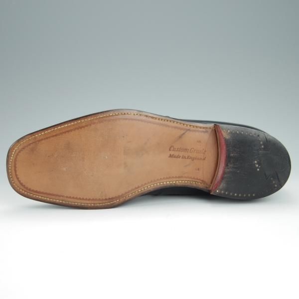 ほぼ未使用★チャーチ 65E/UK6.5【旧チャーチ★3都市ロゴ時代のジョッパーブーツ/黒】54ラスト/銀座ヨシノヤ別注/カーフ/Church's★h263