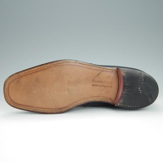 ほぼ未使用★チャーチ 65E/UK6.5【旧チャーチ★3都市ロゴ時代のジョッパーブーツ/黒】54ラスト/銀座ヨシノヤ別注/カーフ/Church's★h263