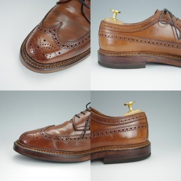 ☆オールデン 6.5D【貴重☆ウイスキーコードバン/茶/97891