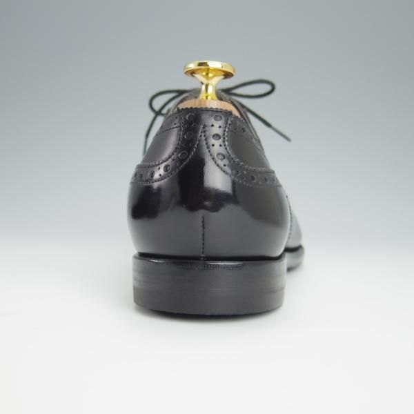 ★エドワードグリーン 6F【現行定価￥174,900-★旧ロゴ/CANTERBURY/202ラスト】カンタベリー/クォーターブローグ/黒/EDWARD GREEN★h274