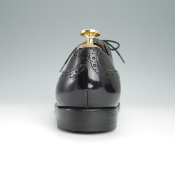 ★エドワードグリーン 6F【現行定価￥174,900-★旧ロゴ/CANTERBURY/202ラスト】カンタベリー/クォーターブローグ/黒/EDWARD GREEN★h274