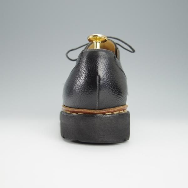 美品★パラブーツ SIZE 7【モデル定価￥71,500-★CHAMBORD/シャンボード/BLUE WORK別注】紺/TEXソール/Uチップ/メンズ/Paraboot★h285