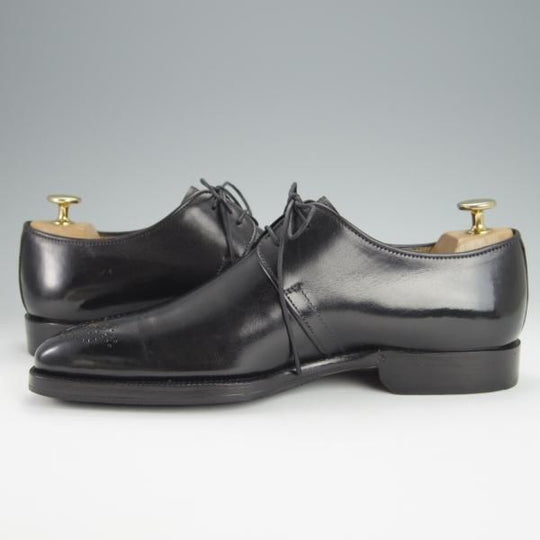 極美品★(伊)STEFANO BI/ステファノビ SIZE 6.5【グッドイヤーウェルテッド製法★BEYES別注/黒】ダービーシューズ/カーフ/黒★h286