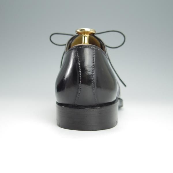 極美品★(伊)STEFANO BI/ステファノビ SIZE 6.5【グッドイヤーウェルテッド製法★BEYES別注/黒】ダービーシューズ/カーフ/黒★h286