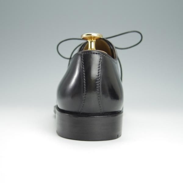 極美品★(伊)STEFANO BI/ステファノビ SIZE 6.5【グッドイヤーウェルテッド製法★BEYES別注/黒】ダービーシューズ/カーフ/黒★h286