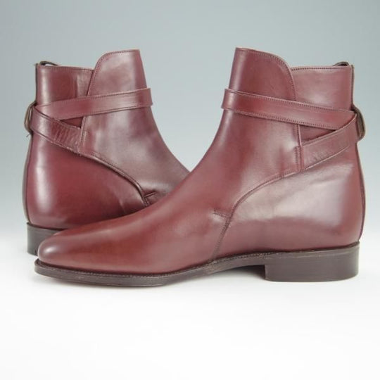 未使用★トリッカーズ SIZE 8.5【貴重★ジョッパーブーツ/M7099】カーフ/赤茶/メンズ/Tricker's★h289