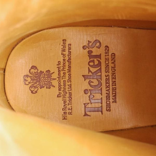 未使用★トリッカーズ SIZE 8.5【貴重★ジョッパーブーツ/M7099】カーフ/赤茶/メンズ/Tricker's★h289
