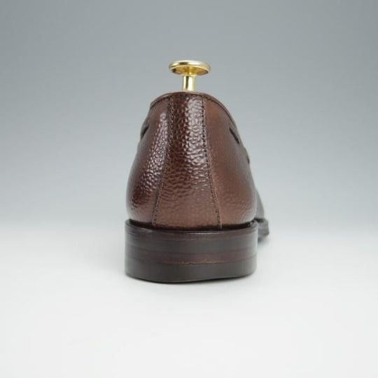 美品★(スペイン製)CARMINA/カルミナ SIZE 8【定価￥72,600-★ダイナイトソール仕様/80289】タッセルローファー/濃茶/Trading Post★h290