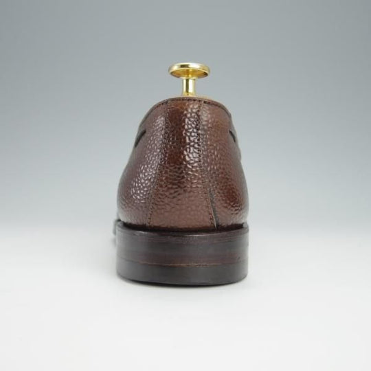 美品★(スペイン製)CARMINA/カルミナ SIZE 8【定価￥72,600-★ダイナイトソール仕様/80289】タッセルローファー/濃茶/Trading Post★h290