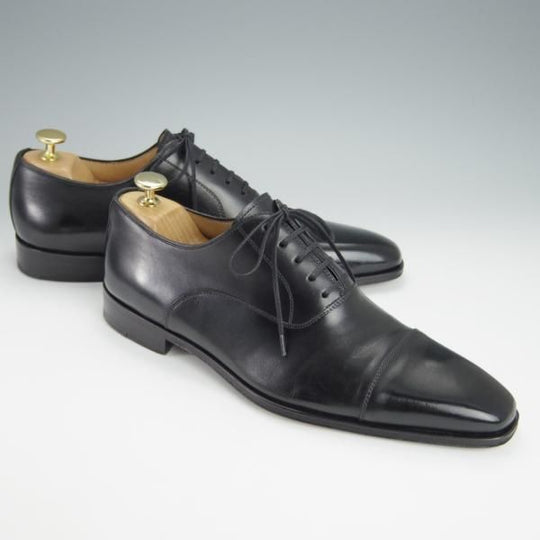 美品★(スペイン製)マグナーニ SIZE 40【★ストレートチップ/12623】カーフ/黒/メンズ/MAGNANNI★h292