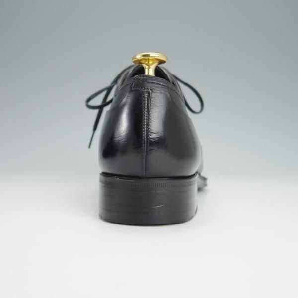 美品★Soffice&Solid/ソフィス&ソリッド SIZE 6【現行定価5〜6万円程度★ストレートチップ/S502】カーフ/黒/トレーディングポスト取扱★h293