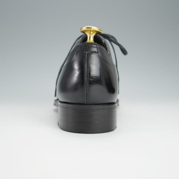 美品★Soffice&Solid/ソフィス&ソリッド SIZE 6【現行定価5〜6万円程度★ストレートチップ/S502】カーフ/黒/トレーディングポスト取扱★h293