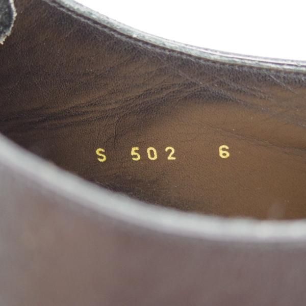 美品★Soffice&Solid/ソフィス&ソリッド SIZE 6【現行定価5〜6万円程度★ストレートチップ/S502】カーフ/黒/トレーディングポスト取扱★h293