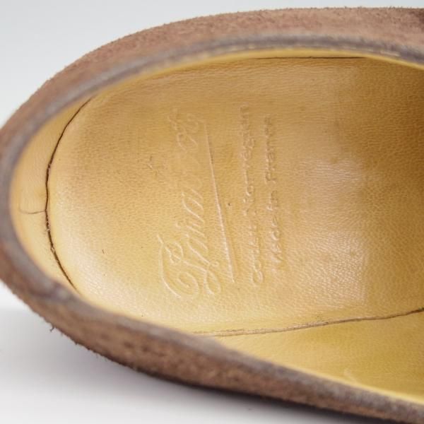 極上★パラブーツ SIZE 8【定価￥82,500-★ウィリアム/WILLIAM】マルシェソール/ダブルモンク/スエード/濃茶/メンズ/Paraboot★h294