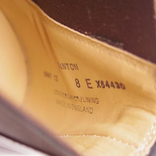 新品★クロケット&ジョーンズ 8E【定価￥93,500-★CRANTON/クラントン】377ラスト/サイドゴアブーツ/カーフ/黒/Crockett&Jones★h295