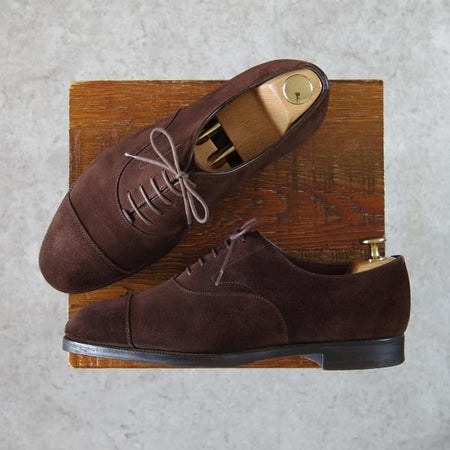 ★エドワードグリーン 6F【現行定価￥174,900-★チェルシー/CHELSEA/旧ロゴ】202ラスト/ストレートチップ/濃茶/EDWARD GREEN★h298