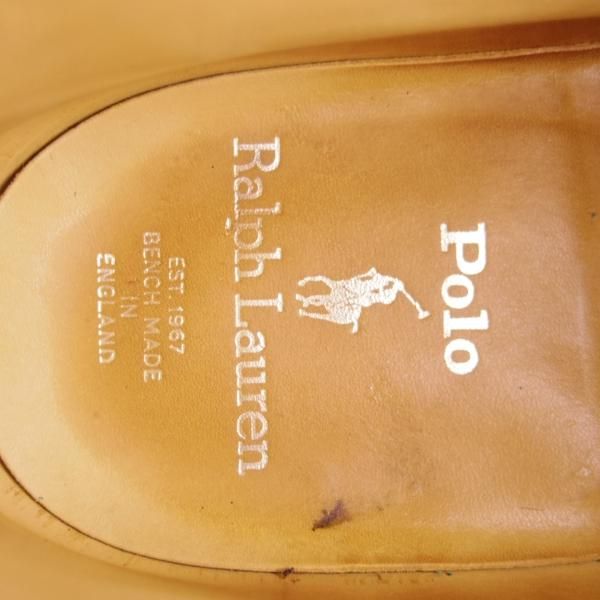 美品★クロケット&ジョーンズ UK8.5/US9E【貴重★コードバン/茶/ラルフローレン別注】チャッカブーツ/Ralph Lauren/Crockett&Jones★h299