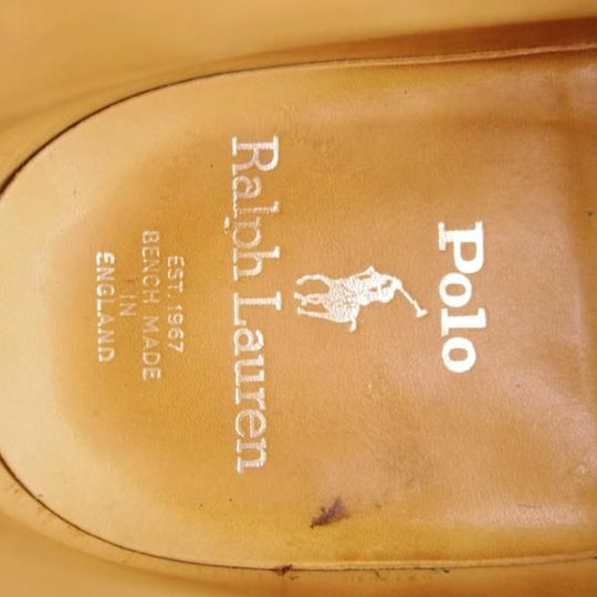 美品★クロケット&ジョーンズ UK8.5/US9E【貴重★コードバン/茶/ラルフローレン別注】チャッカブーツ/Ralph Lauren/Crockett&Jones★h299