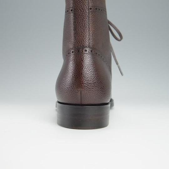 極美品★三陽山長 UK6程度【オーダー価格￥121,000-★鷲一郎/R2010ラスト】レースアップブーツ/濃茶/Shuichiro/Sanyo Yamacho★h300