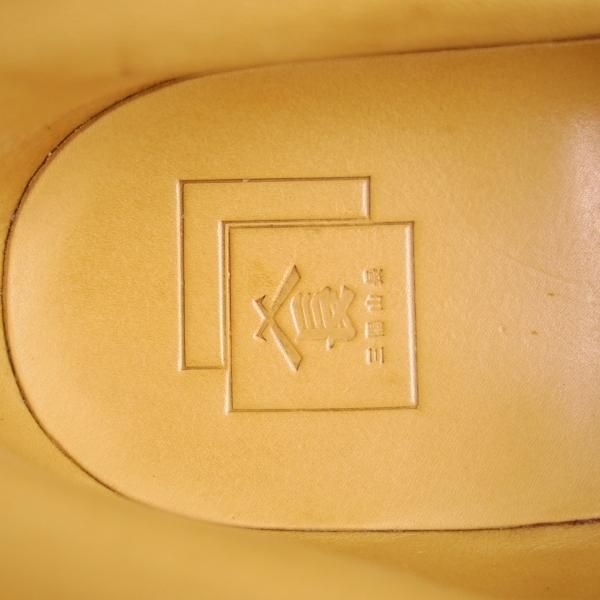 極美品★三陽山長 UK6程度【オーダー価格￥121,000-★鷲一郎/R2010ラスト】レースアップブーツ/濃茶/Shuichiro/Sanyo Yamacho★h300
