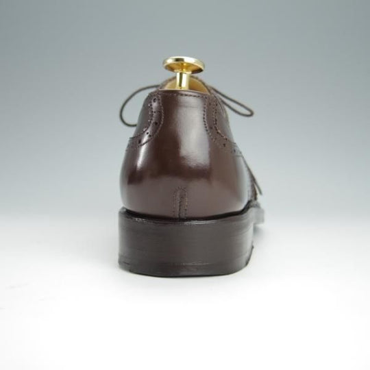 極上★(東欧)VASS/ヴァーシュ SIZE 39.5【貴重★Budapest/ブダペストラスト】BPラスト/フルブローグ/カーフ/濃茶/メンズ★h301