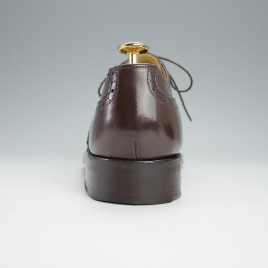 極上★(東欧)VASS/ヴァーシュ SIZE 39.5【貴重★Budapest/ブダペストラスト】BPラスト/フルブローグ/カーフ/濃茶/メンズ★h301