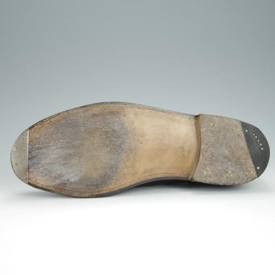 極上★(東欧)VASS/ヴァーシュ SIZE 39.5【貴重★Budapest/ブダペストラスト】BPラスト/フルブローグ/カーフ/濃茶/メンズ★h301