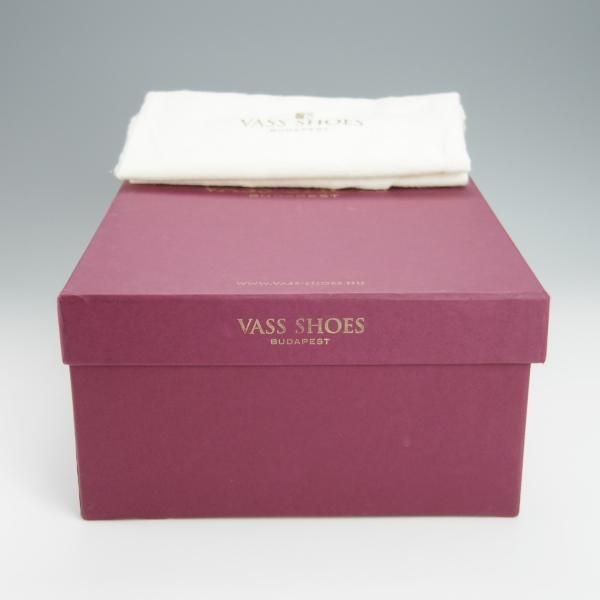 極上★(東欧)VASS/ヴァーシュ SIZE 39.5【貴重★Budapest/ブダペストラスト】BPラスト/フルブローグ/カーフ/濃茶/メンズ★h301