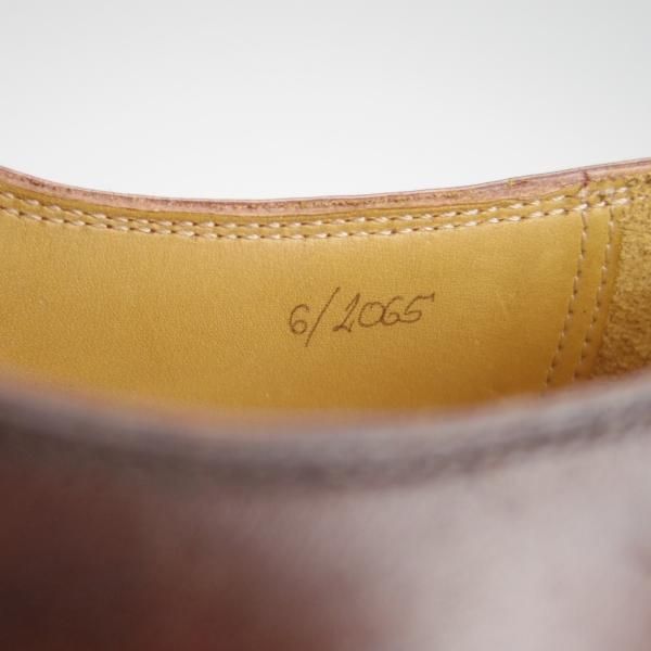 ★(仏)ベルルッティ SIZE 6【シャドウステッチ仕様★ヴェネチアレザー/モンクストラップ】濃茶/メンズ/Berluti★h305