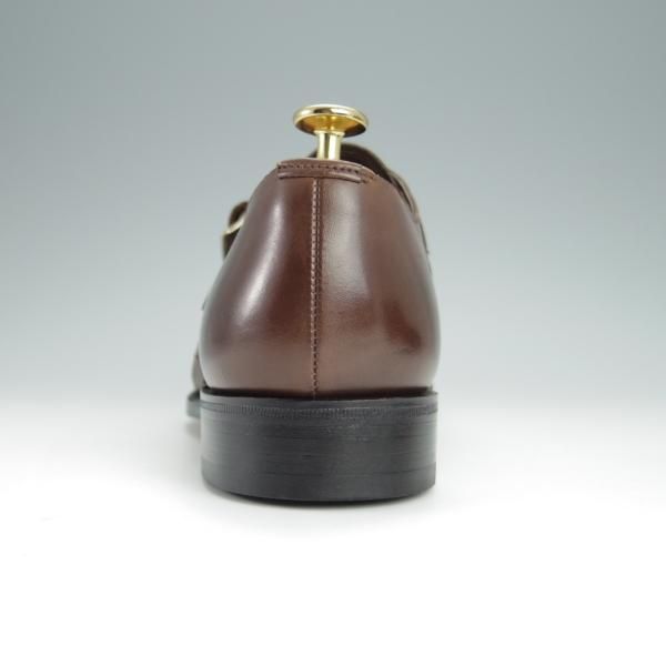 未使用★(英)グレンソン 7F【★モンクストラップ/濃茶】34596/カーフ/メンズ/GRENSON★h307