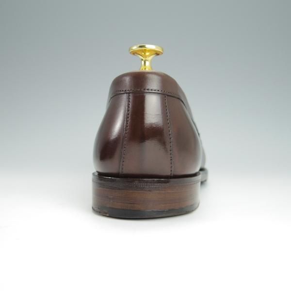 極上★(英)チーニー 6.5F【定価￥78,100-★HUDSON/ハドソン】5203ラスト/コインローファー/カーフ/MOCHA/濃茶/メンズ/CHEANEY★h312
