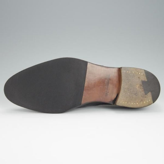 極上★ジョンロブ 7.5EE【貴重★2466ラストのCITY/シティ/PARISロゴ】ストレートチップ/カーフ/黒/メンズ/JOHN LOBB★h313