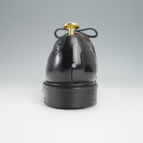 ★チャーチ 65F/UK6.5【旧チャーチ★ブックバインダーカーフ/73ラスト】3都市ロゴ/WINSLOW/クォーターブローグ/黒/メンズ/Church's★h328